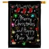 Breeze Decor Chalkboard Merry Christmas Decorative Vertical Double Sided House Flag -Mayne Store 03013ab80d49eace 5819 w800 h800 b1 p0