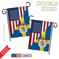 Breeze Decor US Sweden Friendship Flags Of The World, Everyday Garden Flag -Mayne Store 062127a10c34e67b 5178 w800 h800 b1 p0