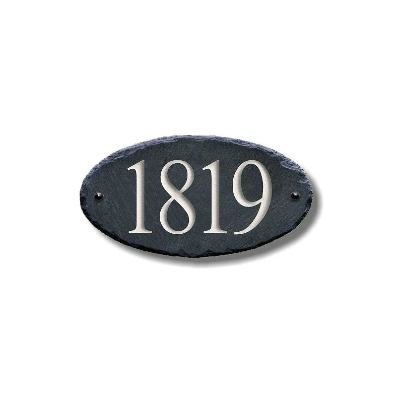 THE SLATE MASONS Slate House Number, Carved Stone, Address Plaque/Marker Sign 3 THE SLATE MASONS Slate House Number, Carved Stone, Address Plaque/Marker Sign
