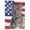 The-store Staffordshire Bull Terrier Staffie With American Flag USA Flag Garden Size 2 The-store Staffordshire Bull Terrier Staffie With American Flag USA Flag Garden Size -Mayne Store 0761731008de345c 7170 w800 h800 b1 p0