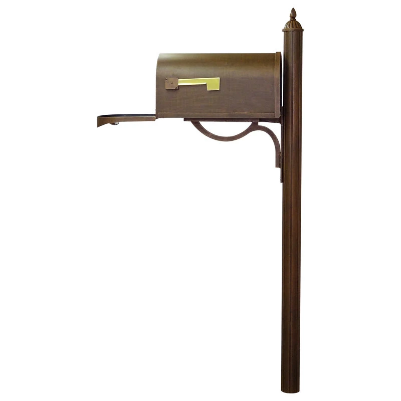 Special Lite Products Company Classic Curbside Mailbox With Richland Mailbox Post 8 Special Lite Products Company Classic Curbside Mailbox With Richland Mailbox Post - Image 6