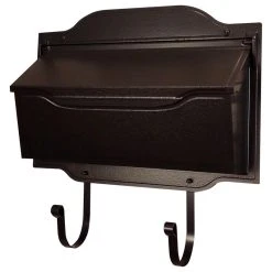 Special Lite Products Company Contemporary Horizontal Mailbox, Black