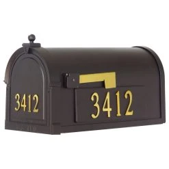 Special Lite Products Company Berkshire Mailbox With Address Numbers & Sorrento Mailbox Mounting Bracket 13 Special Lite Products Company Berkshire Mailbox With Address Numbers & Sorrento Mailbox Mounting Bracket -Mayne Store 0a51d8ab0b8fdd74 8464 w800 h800 b1 p0