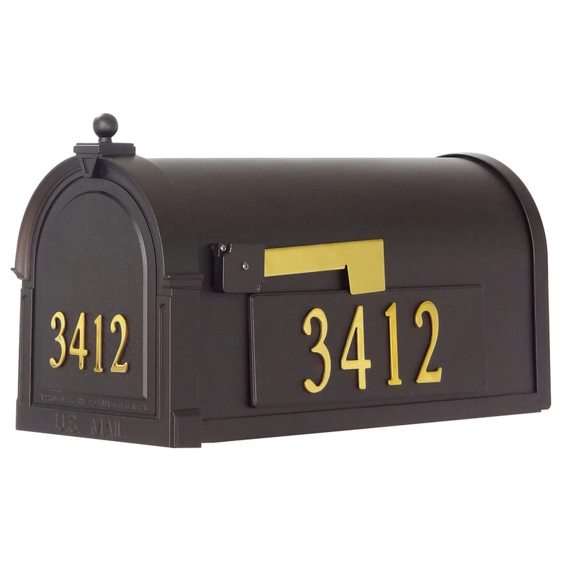 Special Lite Products Company Berkshire Mailbox With Front & Side Address Numbers & Mailbox Mounting Bracket 8 Special Lite Products Company Berkshire Mailbox With Front & Side Address Numbers & Mailbox Mounting Bracket - Image 6