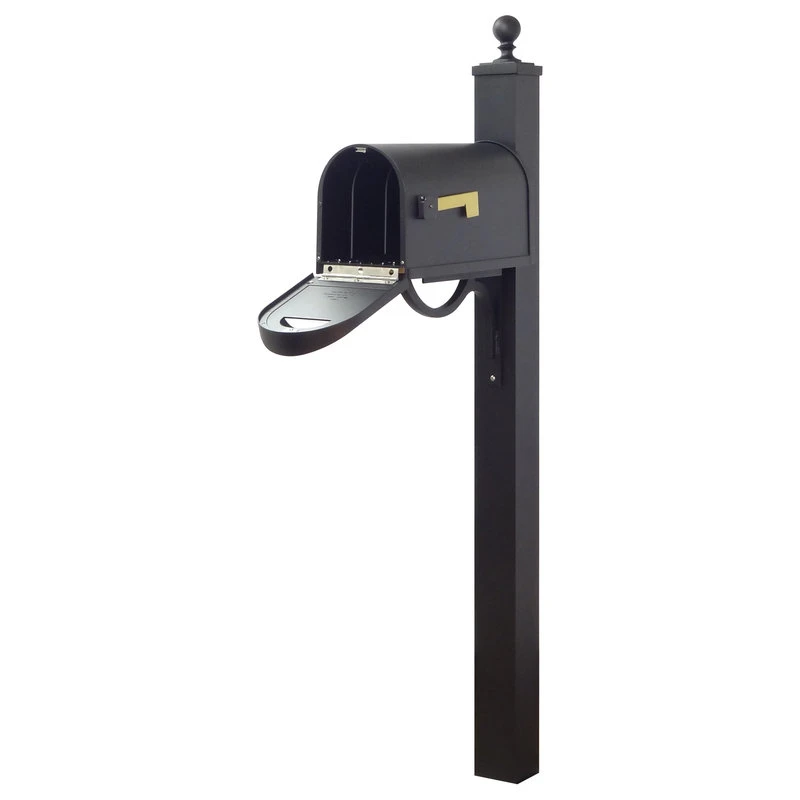 Special Lite Products Company Classic Curbside Mailbox With Springfield Mailbox Post 5 Special Lite Products Company Classic Curbside Mailbox With Springfield Mailbox Post - Image 3