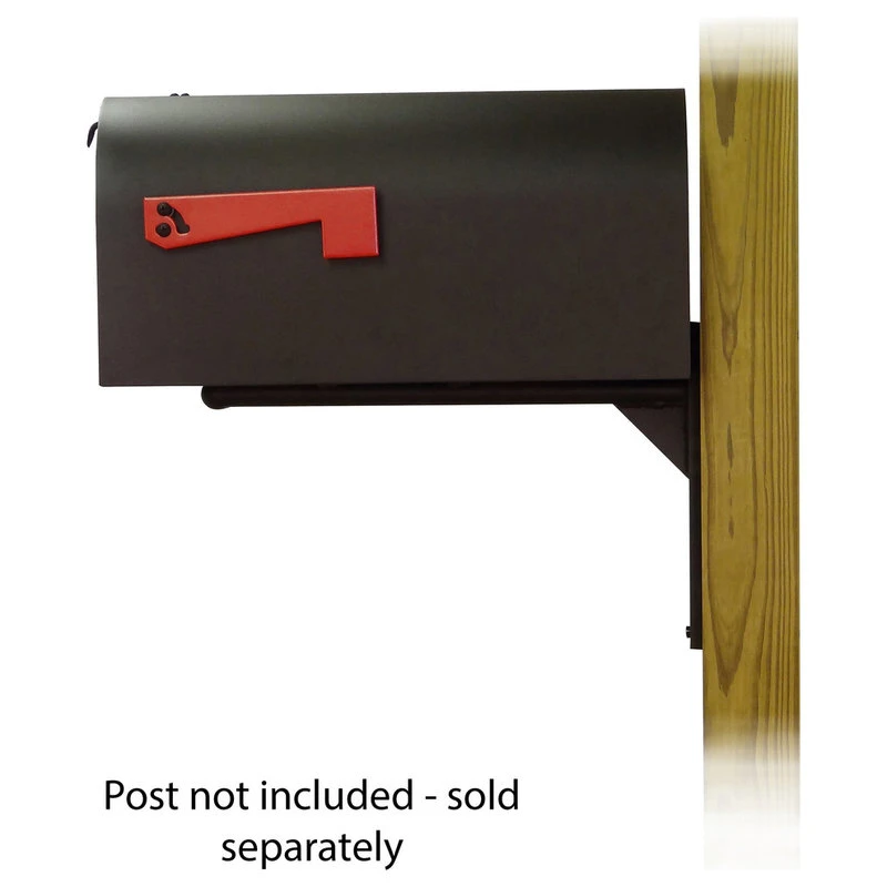 Special Lite Products Company Titan Steel Curbside Mailbox With Ashley Front Single Mailbox Mounting Bracket 6 Special Lite Products Company Titan Steel Curbside Mailbox With Ashley Front Single Mailbox Mounting Bracket - Image 4