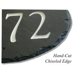 THE SLATE MASONS Slate House Number, Carved Stone, Address Plaque/Marker Sign 9 THE SLATE MASONS Slate House Number, Carved Stone, Address Plaque/Marker Sign -Mayne Store 1c51f10d0a05bc08 5675 w800 h800 b1 p0