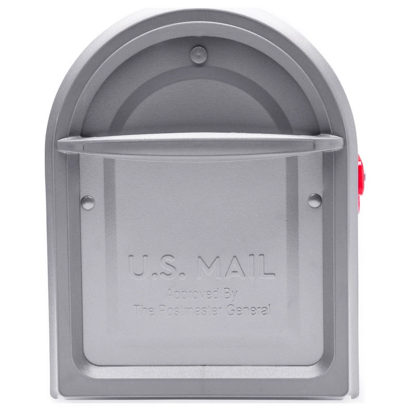 Architectural Mailboxes 7900-2-R Mapleton Post Mount Mailbox - Graphite 6 Architectural Mailboxes 7900-2-R Mapleton Post Mount Mailbox - Graphite - Image 4
