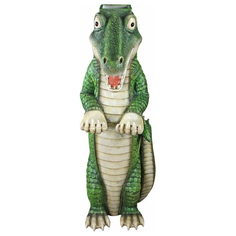 Design Toscano Postal Gator Mail Post Sleeve Statue 5 Design Toscano Postal Gator Mail Post Sleeve Statue - Image 3