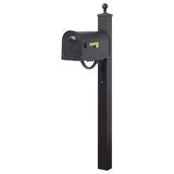 Special Lite Products Company Classic Curbside Mailbox With Springfield Mailbox Post