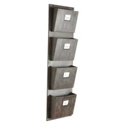 Pemberly Row 4 Slot Wall Mounted Mailbox In Rustic Gray 6 Pemberly Row 4 Slot Wall Mounted Mailbox In Rustic Gray -Mayne Store 2861fa0a0be33720 6338 w800 h800 b1 p0