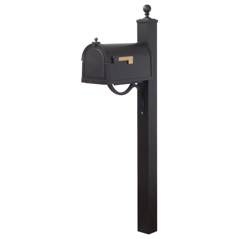 Special Lite Products Company Berkshire Curbside Mailbox With Locking Insert And Springfield Mailbox Post 4 Special Lite Products Company Berkshire Curbside Mailbox With Locking Insert And Springfield Mailbox Post - Image 2