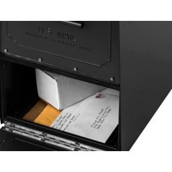 Architectural Mailboxes 6200-10 Oasis Classic Post Mount Locking - Black -Mayne Store 28e1c61d075858b2 2937 w800 h800 b0 p0