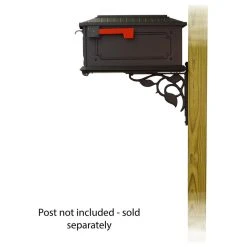 Special Lite Products Company Kingston Curbside Mailbox With Floral Front Single Mailbox Mounting Bracket 11 Special Lite Products Company Kingston Curbside Mailbox With Floral Front Single Mailbox Mounting Bracket -Mayne Store 2ae1f5450b8fdda9 8468 w800 h800 b1 p0