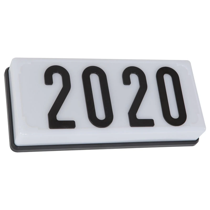 YHD 2-Light Low-Voltage White Outdoor Wall Mount Address Light 4 YHD 2-Light Low-Voltage White Outdoor Wall Mount Address Light - Image 3