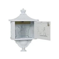 AffordableVariety Vertical Aluminum Postal Security Mailbox Heavy Duty, White 9 AffordableVariety Vertical Aluminum Postal Security Mailbox Heavy Duty, White -Mayne Store 30c166910c954ba0 9455 w800 h800 b1 p0