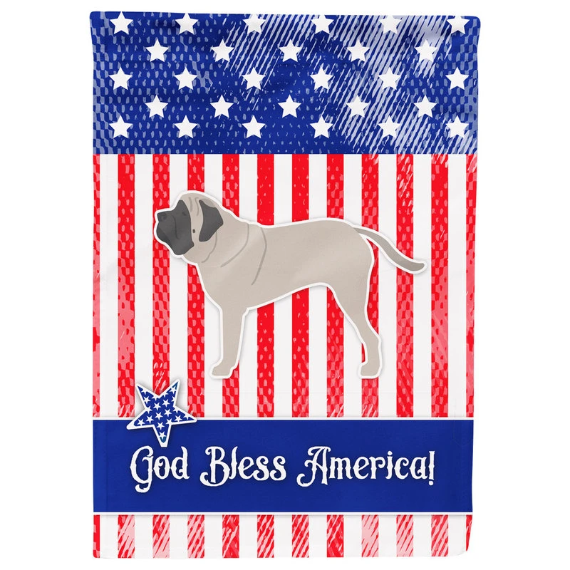 The-store USA Patriotic English Mastiff Flag Garden Size 3 The-store USA Patriotic English Mastiff Flag Garden Size
