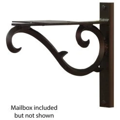 Special Lite Products Company Standard Steel Mailbox With Sorrento Front Single Mailbox Mounting Bracket -Mayne Store 31a1e1ef0b8fddbd 8208 w800 h800 b1 p0