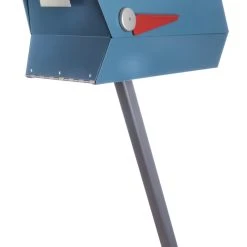 Modbox USA, Inc. ModboxUSA Mid-Century Modern Curbside Mailbox | One Color, Satin Pearl Blue 9 Modbox USA, Inc. ModboxUSA Mid-Century Modern Curbside Mailbox | One Color, Satin Pearl Blue -Mayne Store 31d12500073dcd69 2626 w800 h800 b0 p0