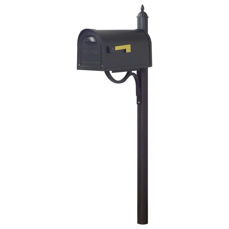 Special Lite Products Company Classic Curbside Mailbox With Richland Mailbox Post 3 Special Lite Products Company Classic Curbside Mailbox With Richland Mailbox Post