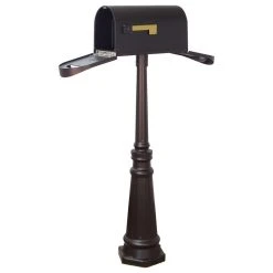 Special Lite Products Company Classic Curbside Two Door Mailbox And Tacoma Mailbox Post