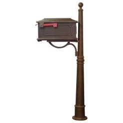 Special Lite Products Company Kingston Curbside Mailbox With Ashland Mailbox Post Unit, Copper 11 Special Lite Products Company Kingston Curbside Mailbox With Ashland Mailbox Post Unit, Copper -Mayne Store 33815eca0e0f3d07 7263 w800 h800 b1 p0