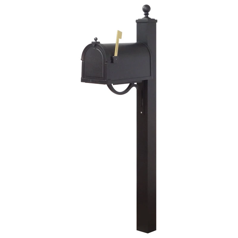 Special Lite Products Company Berkshire Curbside Mailbox With Locking Insert And Springfield Mailbox Post 5 Special Lite Products Company Berkshire Curbside Mailbox With Locking Insert And Springfield Mailbox Post - Image 3