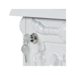 AffordableVariety Vertical Aluminum Postal Security Mailbox Heavy Duty, White 8 AffordableVariety Vertical Aluminum Postal Security Mailbox Heavy Duty, White -Mayne Store 36a1ab520c954ba0 9455 w800 h800 b0 p0