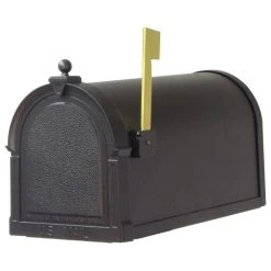 Special Lite Products Company Berkshire Curbside Mailbox, Black 8 Special Lite Products Company Berkshire Curbside Mailbox, Black -Mayne Store 37c158820afc6091 7323 w800 h800 b1 p0