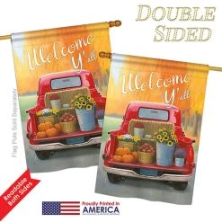 Breeze Decor Welcome Harvest Truck Fall, Seasonal House Flag 28"x40" 8 Breeze Decor Welcome Harvest Truck Fall, Seasonal House Flag 28"x40" -Mayne Store 3b218b3b0c34e89f 5339 w800 h800 b1 p0