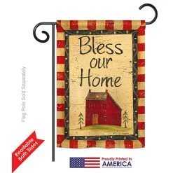 Breeze Decor Bless Our Home Inspirational, Everyday Garden Flag 13"x18.5" 7 Breeze Decor Bless Our Home Inspirational, Everyday Garden Flag 13"x18.5" -Mayne Store 3df150140c34e41a 5610 w800 h800 b1 p0