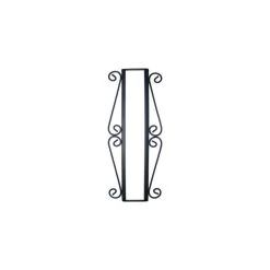 Fine Crafts & Imports Wrought Iron Vertical House Number Frame Hacienda 4
