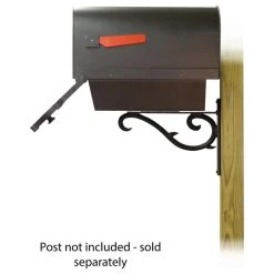 Special Lite Products Company Savannah Mailbox With Newspaper Tube & Sorrento Front Mailbox Mounting Bracket 12 Special Lite Products Company Savannah Mailbox With Newspaper Tube & Sorrento Front Mailbox Mounting Bracket -Mayne Store 3e9189e90b8fdf50 8469 w800 h800 b1 p0