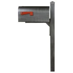 Special Lite Products Company Titan Steel Curbside Mailbox And Wellington Post, Swedish Silver 9 Special Lite Products Company Titan Steel Curbside Mailbox And Wellington Post, Swedish Silver -Mayne Store 3ed1891a0fa5a33f 3144 w800 h800 b1 p0