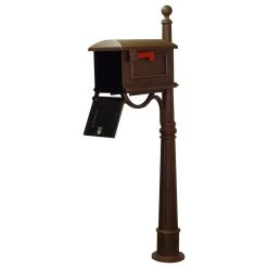Special Lite Products Company Traditional Curbside Mailbox With Ashland Mailbox Post Unit, Copper 10 Special Lite Products Company Traditional Curbside Mailbox With Ashland Mailbox Post Unit, Copper -Mayne Store 3ef153560e0f45f3 0550 w800 h800 b1 p0