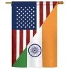 Breeze Decor US India Friendship Flags Of The World, Everyday House Flag 28"x40" 2 Breeze Decor US India Friendship Flags Of The World, Everyday House Flag 28"x40" -Mayne Store 43b1c7f10c34e82f 5785 w800 h800 b1 p0