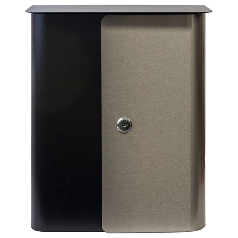 Qualarc/Winfield Vista Locking Mailbox, Black/Gray 3 Qualarc/Winfield Vista Locking Mailbox, Black/Gray