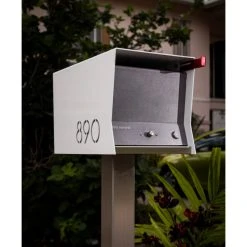 TedStuff The RetroBox With Locking Doors. Modern Pole Mounted Mailbox, Pole Not Included. 9 TedStuff The RetroBox With Locking Doors. Modern Pole Mounted Mailbox, Pole Not Included. -Mayne Store 49d1af9f0daf230f 3033 w800 h800 b0 p0
