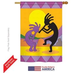 Breeze Decor Kokopelli Country And Primitive Southwest Double-Sided Flag, 28"x40" 7 Breeze Decor Kokopelli Country And Primitive Southwest Double-Sided Flag, 28"x40" -Mayne Store 4b814d3a0c813a18 5858 w800 h800 b1 p0