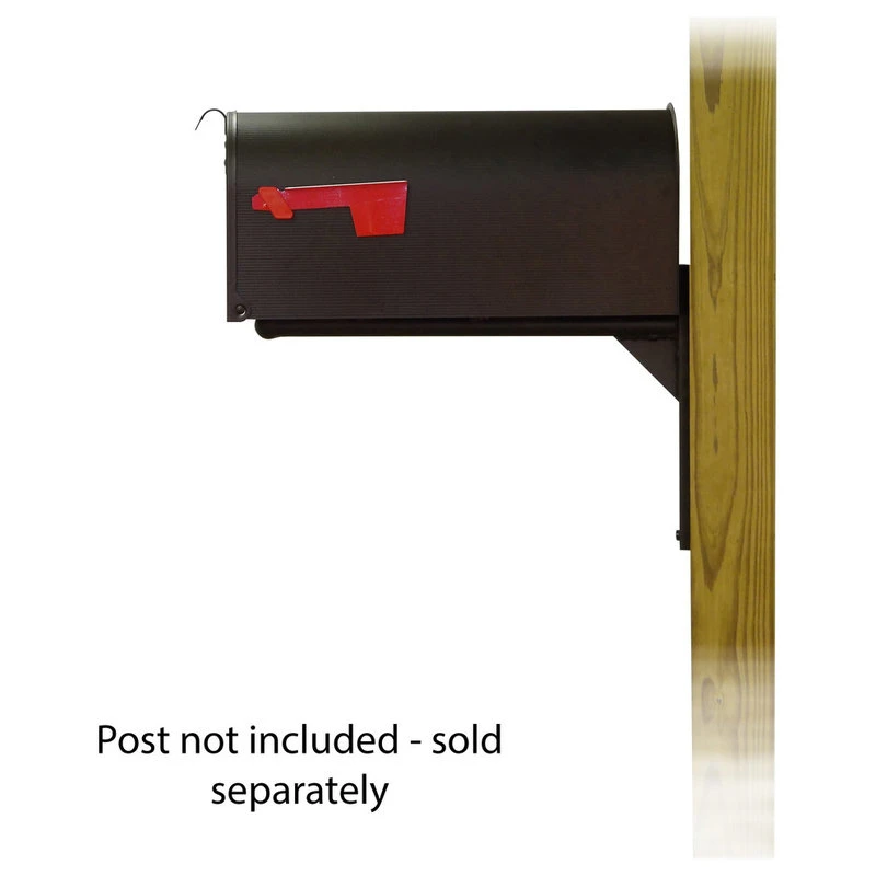 Special Lite Products Company Standard Steel Mailbox With Ashley Front Single Mailbox Mounting Bracket 6 Special Lite Products Company Standard Steel Mailbox With Ashley Front Single Mailbox Mounting Bracket - Image 4