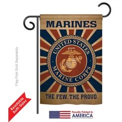 Breeze Decor Marine Corps Burlap Americana, Everyday Garden Flag 13"x18.5" 7 Breeze Decor Marine Corps Burlap Americana, Everyday Garden Flag 13"x18.5" -Mayne Store 517188d60c34e688 5613 w800 h800 b1 p0