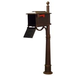 Special Lite Products Company Kingston Curbside Mailbox With Ashland Mailbox Post Unit, Copper 10 Special Lite Products Company Kingston Curbside Mailbox With Ashland Mailbox Post Unit, Copper -Mayne Store 51d1fccc0e0f3d05 7263 w800 h800 b1 p0