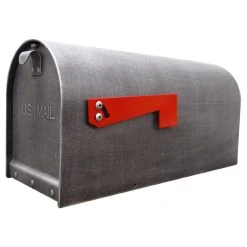Special Lite Products Company Titan Aluminum Curbside Mailbox, Swedish Silver