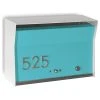TedStuff RetroBox Locking Modern Wall Mounted Mailbox, In Arctic White & Aqua 1 TedStuff RetroBox Locking Modern Wall Mounted Mailbox, In Arctic White & Aqua -Mayne Store 5d7180860127dd6f 5437 w800 h800 b1 p0