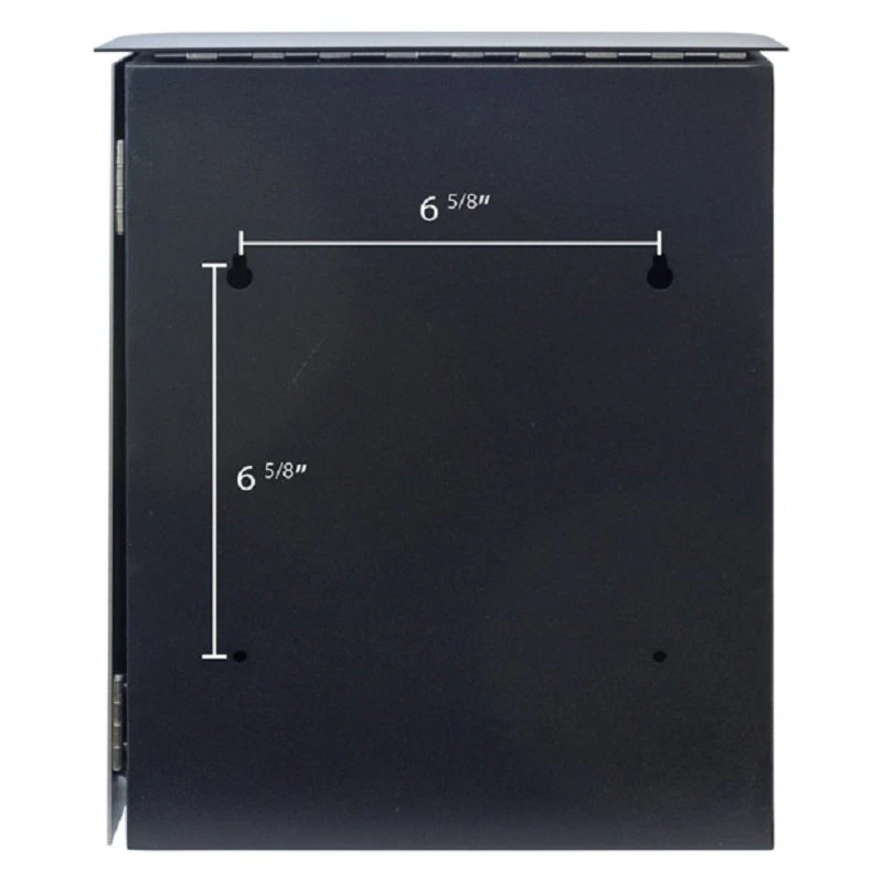 Qualarc/Winfield Vista Locking Mailbox, Black/Gray 6 Qualarc/Winfield Vista Locking Mailbox, Black/Gray - Image 4