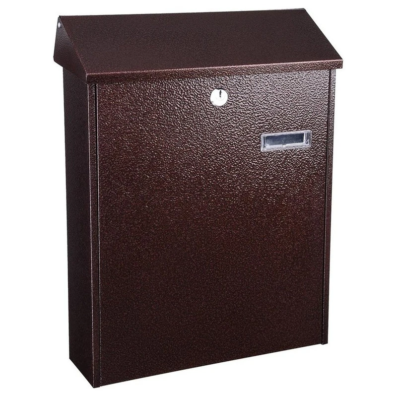 Yescom Large Wall Mount Locking Mailbox Steel Letter Box With Door And 2 Keys Home 4 Yescom Large Wall Mount Locking Mailbox Steel Letter Box With Door And 2 Keys Home - Image 2