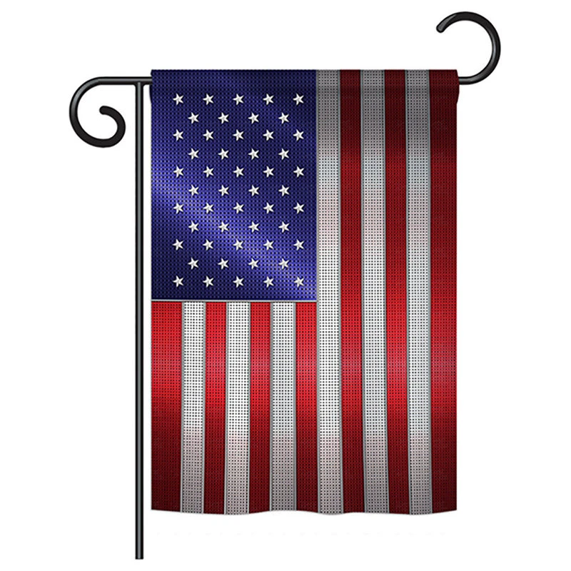 Breeze Decor Steel Of Pride American Flag, Everyday Vertical Garden Flag 13"x18.5" 3 Breeze Decor Steel Of Pride American Flag, Everyday Vertical Garden Flag 13"x18.5"