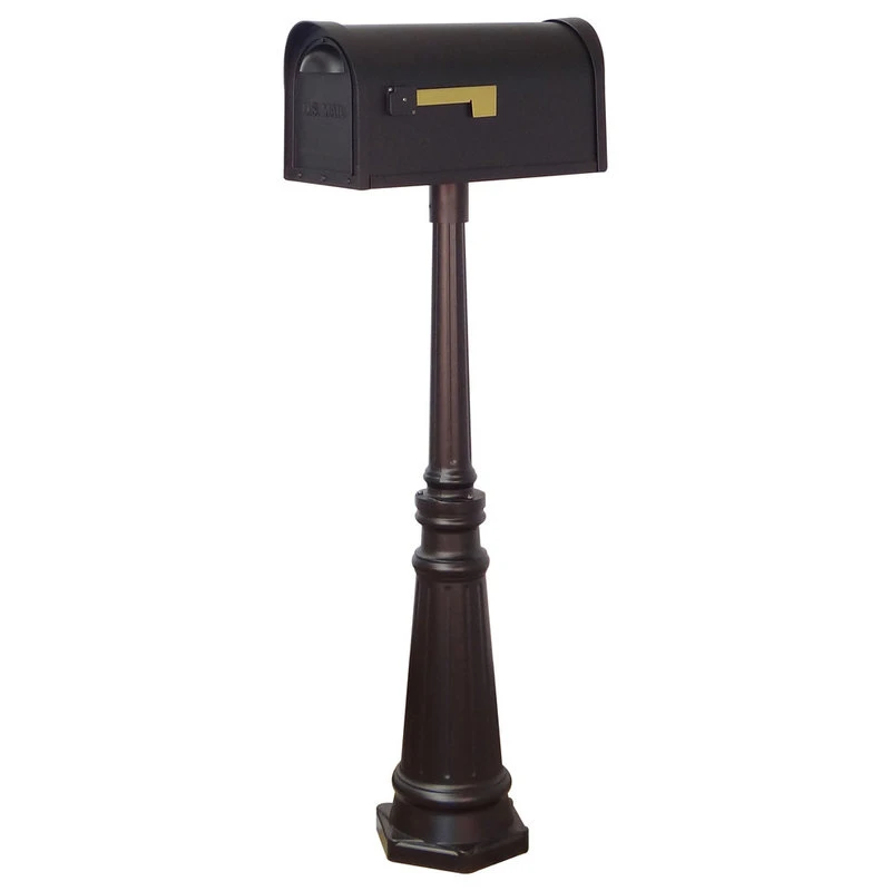 Special Lite Products Company Classic Curbside Two Door Mailbox And Tacoma Mailbox Post 6 Special Lite Products Company Classic Curbside Two Door Mailbox And Tacoma Mailbox Post - Image 4