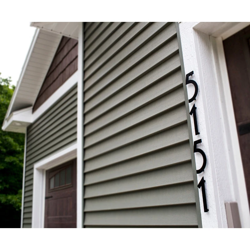 Majestic Mfg 6" Nobel Aluminum Numbers, Black, #4 5 Majestic Mfg 6" Nobel Aluminum Numbers, Black, #4 - Image 3