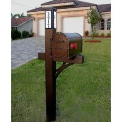 Brightlight Solutions, LLC Solar Light Mailbox Package, Bronze 10 Brightlight Solutions, LLC Solar Light Mailbox Package, Bronze -Mayne Store 6c81c5890632429f 2446 w800 h800 b0 p0